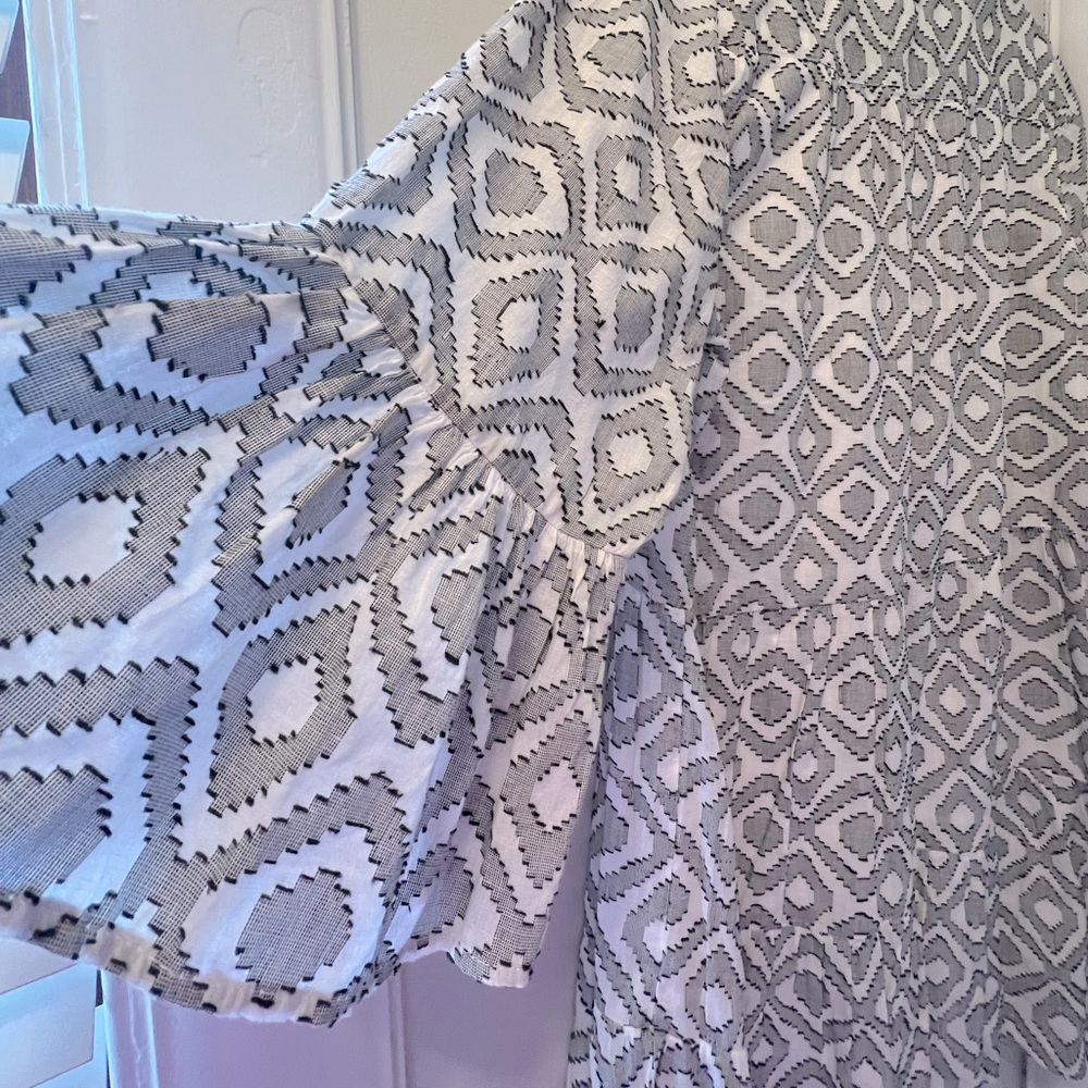 Tommy Bahama Diamond Clip Tiered Dress